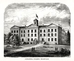Alexandra College, Belleville, Ontario, Kanada, 19. Jahrhundert von Unbekannt