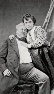 Alexandre Dumas, der Ältere, französischer Romanautor und Dramatiker, um 1865 von Unbekannt
