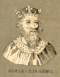 Alfred der Große, um 847-899, 1830