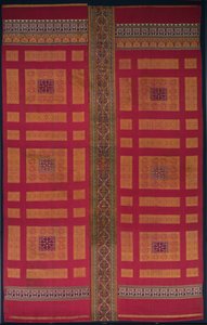 Seidenvorhang des Alhambra-Palastes, Mitte 1300er