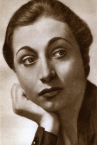 Aline MacMahon, amerikanische Schauspielerin von Unbekannt