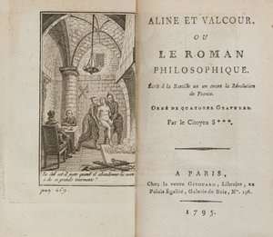 Aline et Valcour ou, Le Roman philosophique von Marquis de Sade, 1795 von Unbekannt