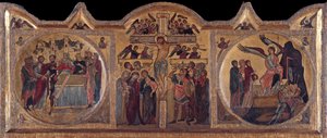 Altarbild mit Kreuzigung aus Soest, ca. 1240