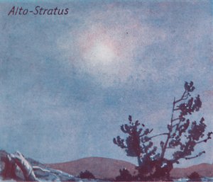 Alto-Stratus - Ein Dutzend der wichtigsten Wolkenformen am Himmel