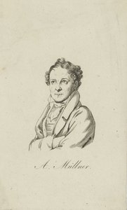 Amandus Gottfried Adolf Müllner 1774-1829, 1810-1820 von Unbekannt