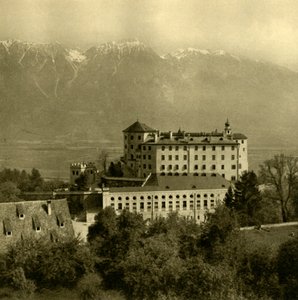 Schloss Ambras, Innsbruck, Tirol, Österreich, ca. 1935