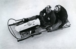 Amerikanisches Zweimann-Bobteam, Deutsche Winterolympiade, 1936 von Unbekannt