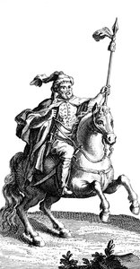 Ein arabischer Reiter, 19. Jahrhundert