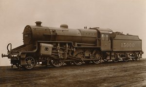 Eine L.M.S. Mischverkehrslokomotive, ca. 1930er Jahre