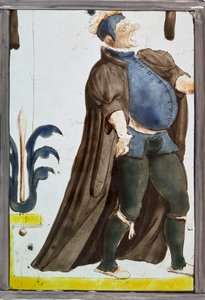 Ein Schauspieler deklamiert, ca. 1600