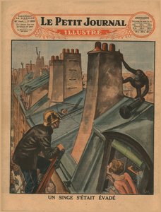 Ein entkommener Schimpanse, 1930