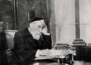 Anatole France, französischer Schriftsteller, 1903