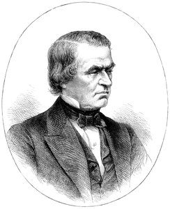Andrew Johnson, 16. Präsident der Vereinigten Staaten, ca. 1880