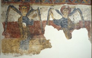 Engel aus Santa Maria de Taüll von Unbekannt