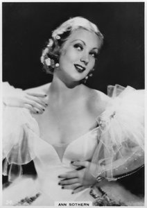 Ann Sothern, amerikanische Film- und Fernsehschauspielerin, um 1938