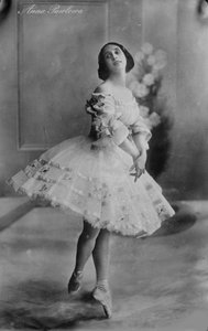 Anna Pawlowa, russische Ballerina, 1910er Jahre