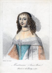 Anne Marie Martinozzi, italienisch-französische Aristokratin des 17. Jahrhunderts von Unbekannt