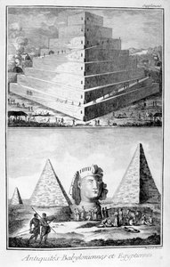 Antiquitäten von Babylonien und Ägypten, 1751-1777