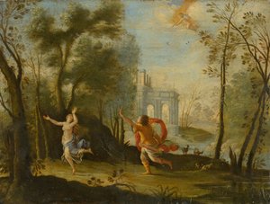Apollo verfolgt Daphne