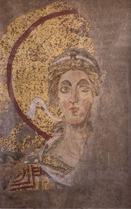 Erzengel Gabriel, byzantinisch, frühes 20. Jahrhundert, Original aus dem 9. Jahrhundert von Unbekannt