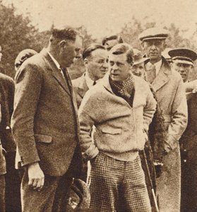 Leidenschaftlicher Golfer, 1937 von Unbekannt