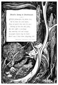 Ariels Lied an Ferdinand, 1895