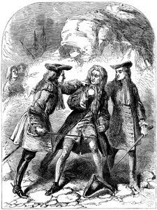 Verhaftung von Sir John Fenwick, 1696, spätes 19. Jahrhundert von Unbekannt