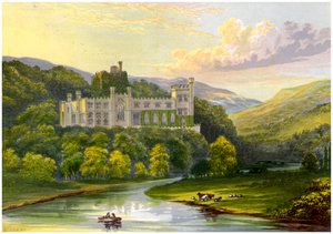 Arundel Castle, Sussex, Residenz des Herzogs von Norfolk, um 1880