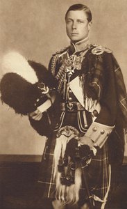 Als Oberst-in-Chief, Die Seaforth Highlanders, 1937