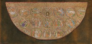 Ascoli-Mantel, frühes 20. Jahrhundert, Original aus dem 13. Jahrhundert