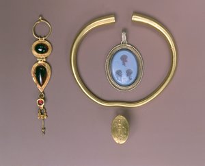 Verschiedener griechischer und römischer Schmuck von Unbekannt