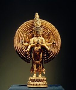 Avalokitesvara / Skulptur, 14. Jhdt.