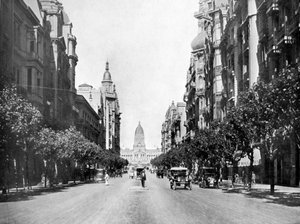 Avenida de Mayo, Buenos Aires, Argentinien