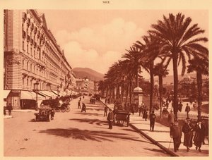 Avenue de Verdun, Nizza, 1930 von Unbekannt