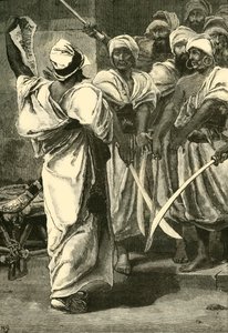 Bagaeus überbringt seine Botschaften an die persische Wache, 1890