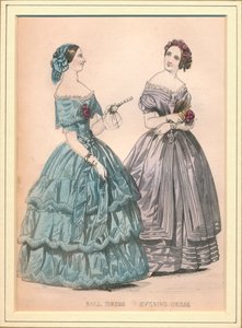 Ballkleid & Abendkleid, 19. Jahrhundert von Unbekannt