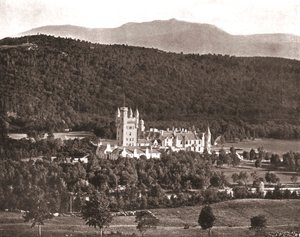 Balmoral Castle, Aberdeenshire, Schottland, 1894