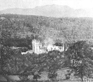 Schloss Balmoral zur Zeit von Victoria, 1901 von Unbekannt