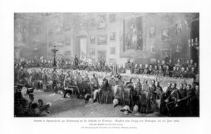 Bankett zur Erinnerung an den Sieg bei Waterloo, 1836