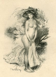 Badende, 1903 von Unbekannt