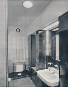 Badezimmer für einen Mann, 1936 von Unbekannt