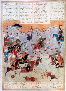 Schlacht zwischen Alexander und dem persischen König Darius III., 4. Jahrhundert v. Chr. von Unbekannt