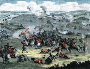 Schlacht von Blenheim, August 1704 von Unbekannt
