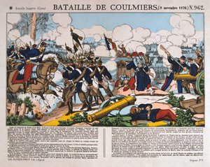 Schlacht von Coulmiers, Deutsch-Französischer Krieg, 9. November 1870 von Unbekannt