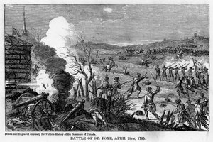 Schlacht von St. Foye, 28. April 1760, 1877