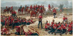 Schlacht von Tel-el-Kebir, Ägypten, 13. September 1882, 1887 von Unbekannt