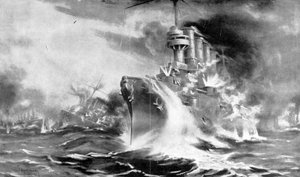 Schlacht um die Falklandinseln, 8. Dezember 1914