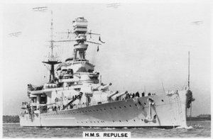 Schlachtkreuzer HMS Repulse, 1937 von Unbekannt