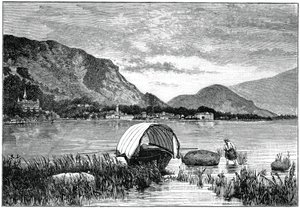 Baveno, am Lago Maggiore, Norditalien, 1900
