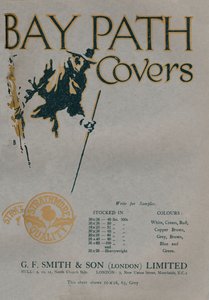 Bay Path Covers - G.F. Smith & Son London Limited Werbung, 1919 von Unbekannt